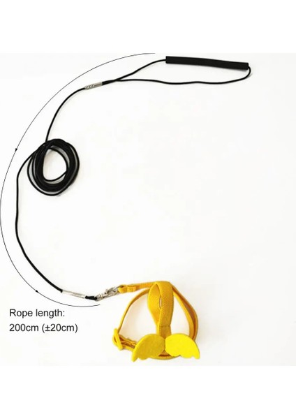 Yeşil Stil L Beden Uzun Kablo Kuş Koşum Tasma Anti-Bite Eğitim Halatı Dekoratif Hafif Parakeet Papağan Yelek Kuş Için Halat (Yurt Dışından) indirimleri