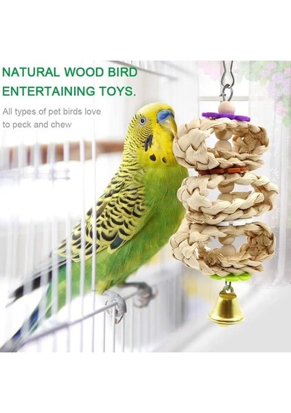 3 Adet Typeh Tarzı Adet Kuş Çiğneme Oyuncak Komik Pamuk Halat Papağan Oyuncak Isırmaya Dayanıklı Cockatiels Parakeet Eğitim Oyuncak Kuş Aksesuarları Kafes (Yurt Dışından) indirimleri