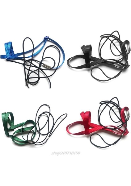 Yeşil Stil S Beden Papağan Kuş Koşum Tasma Açık Uçan Çekiş Kayışları Bant Ayarlanabilir Anti-Bite Eğitim Halatı Bir Dropship (Yurt Dışından) modelleri