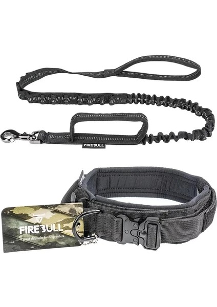 Haki Takım Stili M Beden Ayarlanabilir Açık Eğitim Pet Köpek Taktik Yaka ve Tasma Seti Evcil Hayvan Malzemeleri Hızlı Bırakma Orta Büyük Köpekler Alman Çoban (Yurt Dışından) modelleri