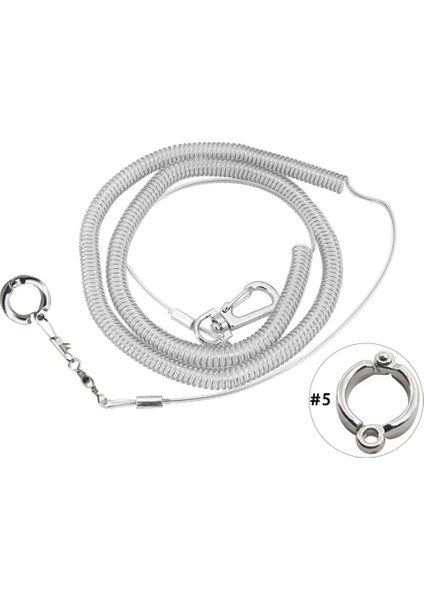 5.5mm Tarzı 3m Yeni Ultra-Hafif Papağan Kuş Koşum Tasma Anti-Bite Taşınabilir Açık Uçan Eğitim Halatı Amerika Papağanı Papağanı Için Pet Malzemeleri (Yurt Dışından) fırsatları