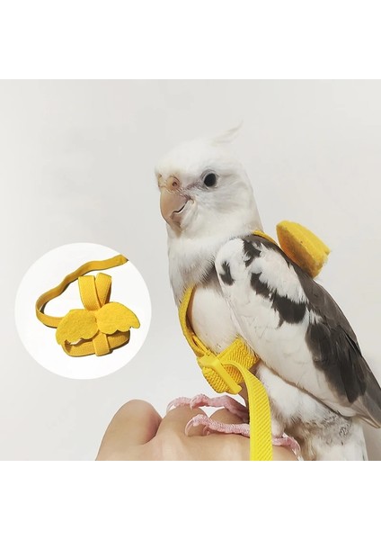 Pembe Tarzı No.3 Boyutu Papağan Uçan Koşum Tasma Takım Pet Kuş Açık Uçuş Eğitim Halat Papağan Malzemeleri Budgie Için Amerika Papağanı Aksesuarları Şeyler (Yurt Dışından) modelleri
