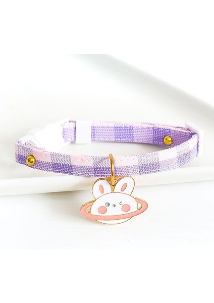 Mor Kedi Stili 18 Ila 32 cm Yeni Çift Katmanlı Fabr Köpek Tasması Astronot Ufo Spaceat Küçük Orta Pet Için Ayarlanabilir Köpek Yavrusu Li Tasmalar (Yurt Dışından)