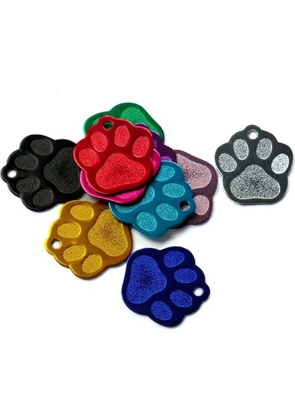 Mor Tarzı 27X28X1 mm Aw Şekil 2 Taraflı Etiket Evcil Köpekler ve Kediler Kimlik Kedi Köpek Adı Telefon Evcil Hayvan Aksesuarlarının Numarası Alüminyum Ürünler Dekor (Yurt Dışından) indirimleri