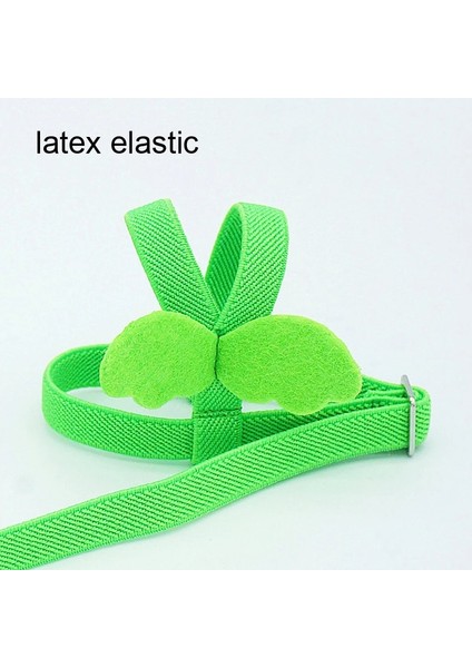 Yeşil Stil 5-L Pet Kuş Koşum Ayarlanabilir Papağan Koşum Tasma Seti Anti-Bite Açık Eğitim Uçan Halat Muhabbet Kuşu Cennet Papağanı (Yurt Dışından)