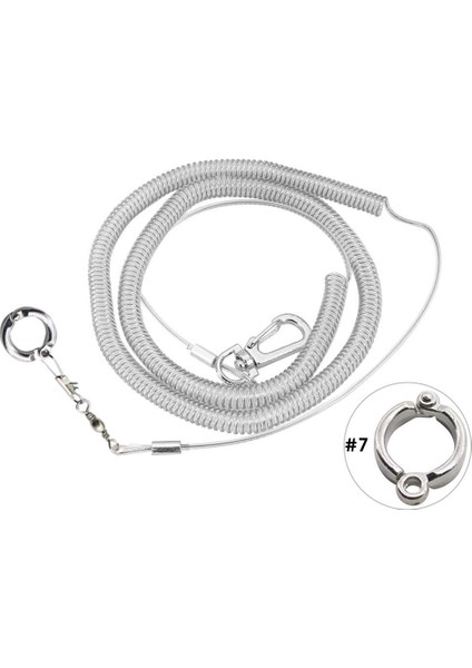 6,5 mm Stili 3m Papağan Kuş Uçan Eğitim Tasması Ultra-Hafif Esnek Halat Bacak Halkası Koşumlu Anti-Bite Outdoor Amerika Papağanı Papağanı Starling (Yurt Dışından) fırsatları