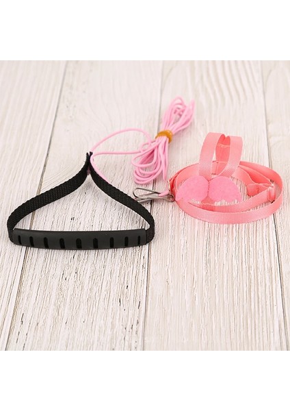 Pembe Tarzı L Beden Ayarlanabilir Papağan Kuş Koşum Tasma Anti-Bite Eğitim Koşum Papağanlar Için Açık Yürüyüş Uçan Halat Kuş Malzemeleri (Yurt Dışından)