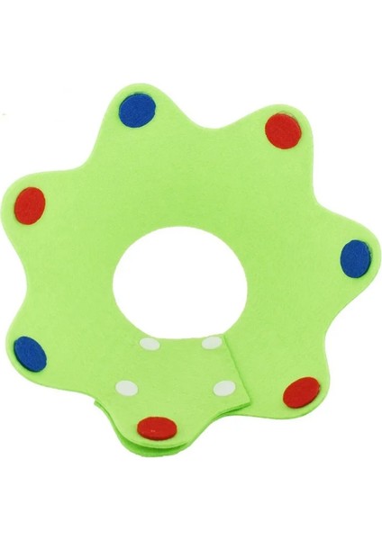 Yeşil 2 Tarzı S Beden Keçe Kedi Yaka Elizabeth Daire Kedi Ayçiçeği Yaka Keçe Pet Ürünleri Yalama Önleyici Kedi Yaka Uahua Lüks Köpek Tasması (Yurt Dışından)