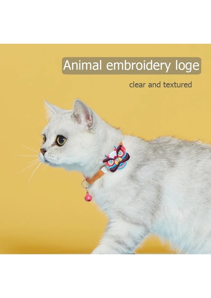 Qı Lın Stili Ufbemo Kedi Yaka Çan Ayarlanabilir Boyun Askısı Toka Renkli Yaka Pet Malzemeleri Küçük Köpek Chihuahua Için Kedi Aksesuarları (Yurt Dışından) fırsatları