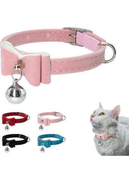 Mavi Stil 4colors Pet Köpek Kedi Yaka Pet Yaka Ayarlanabilir Ilmek Yaka Çan ile Yumuşak Pu Yavru Papyon Sevimli Kravat Kwaii Pet Kaynağı (Yurt Dışından) fiyatları