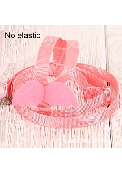 Pembe 2 Tarzı 2-Xs Pet Kuş Koşum Ayarlanabilir Papağan Koşum Tasma Seti Anti-Bite Açık Eğitim Uçan Halat Muhabbet Kuşu Cennet Papağanı (Yurt Dışından)