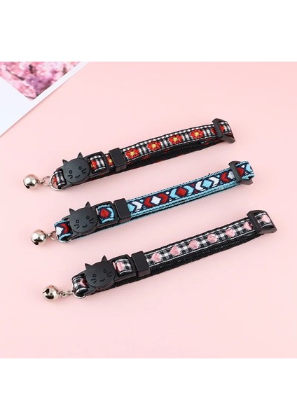 Kırmızı Stil 1X20-28CM Pet Malzemeleri Kedi Yaka Etollar Küçük Köpek Için Asılı Çan ile Sevimli Kedi Aksesuarları Yavru Kedi Ayrılabilir Toka Yaka Yumuşak (Yurt Dışından) fırsatları