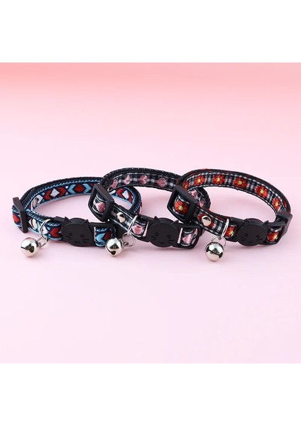 Kırmızı Stil 1X20-28CM Pet Malzemeleri Kedi Yaka Etollar Küçük Köpek Için Asılı Çan ile Sevimli Kedi Aksesuarları Yavru Kedi Ayrılabilir Toka Yaka Yumuşak (Yurt Dışından) indirimleri