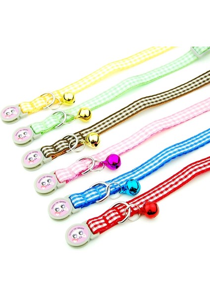 Yeşil Çiçek Stili Genişlik 1.0cm 3 Adetlot Kedi Yaka Ayrılabilir Güvenlik Ayarlanabilir Pet Malzemeleri Yavru Ekose Çiçek Yavru Kediler Kolye Pet Aksesuarları (Yurt Dışından) fırsatları