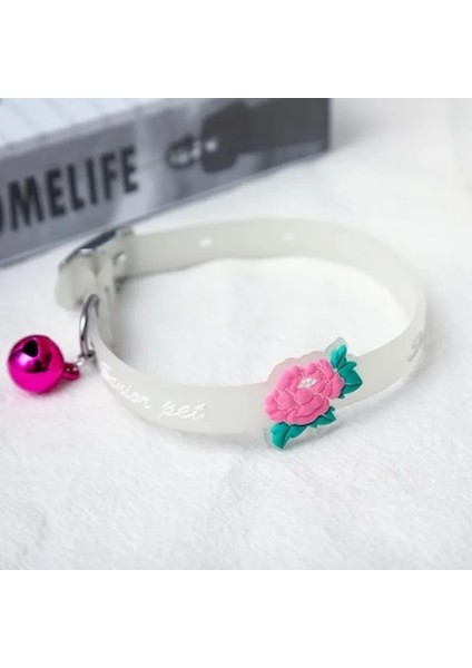 1 Adet Rastgele Stil 1.2X29CM Kediler Parlayan Çanlar ile Yaka Karanlıkta Parlayan Köpek Tasması Kolye Pet Zincir Işık Aydınlık Köpek Boyun Halkası Pet Aksesuarları (Yurt Dışından)