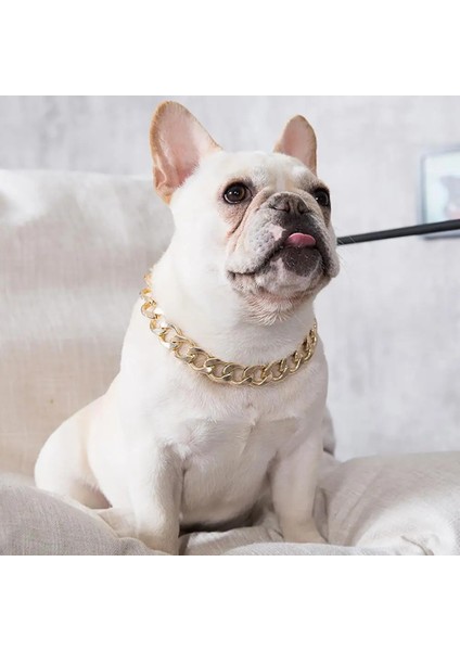 Gül Altın Tarzı 45CM 36CMCM Ayarlanabilir Köpek Kedi Punk Zincir Yaka Kurşun Geniş Kolye Evcil Hayvan Ürünleri Için Pet Aksesuarı Köpek Aksesuarları Ekipman Araçları (Yurt Dışından) modelleri