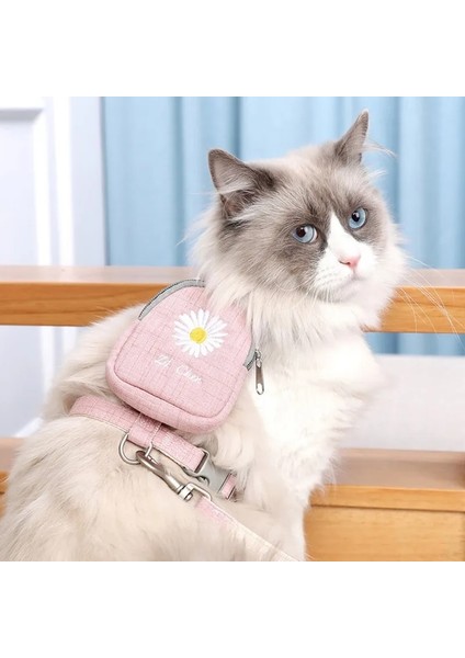 Gri Stil M Beden Nefes Alabilir Polyester Hiçbir Çekme Köpek Koşum Yelek Sırt Çantası ile Küçük Orta Köpekler Kediler Köpek Için Ayarlanabilir Pet Koşum (Yurt Dışından) modelleri