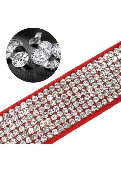 164 Pembe Stil S Beden Küçük Orta Köpekler Catuahua Pug Yorkshire Için Bling Rhinestone Kedi Tasmaları Ayarlanabilir Deri Ilmek Yavru Yavru Kedi Yaka (Yurt Dışından) indirimleri