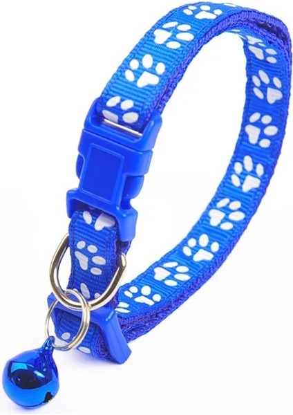 No.4 Tarzı Renk Evcil Hayvan Malzemeleri Kedi Yaka Kedi Kolye Kedi Pençe Baskı Ayarlanabilir Yaka Çan Konumlandırma Ayak Izi Evcil Hayvan Yaka Taşıma (Yurt Dışından)