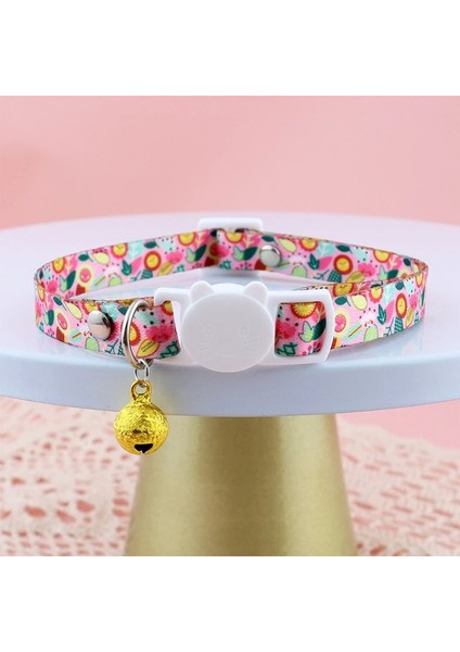 Balıkçıl Tarzı Yeni Sevimli Meyve Baskı Kedi Ayrılıkçı Işık Tasması Sarkık Pet Köpek Boyun Kemeri Tasmaları Yavru Kedi Aksesuarları Evcil Hayvan Ürünü Kedi Tasması (Yurt Dışından)