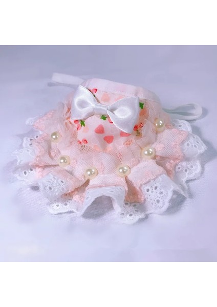 Pembe Stil L Beden Kiraz Önlüğü Dantel Dekor Pet Yaka Önlük Sevimli Bandana Önlükler Köpek Yaka Kedi Eşarp Pet Kolye Kravat Papyon Köpek Düğün Aksesuarları (Yurt Dışından)