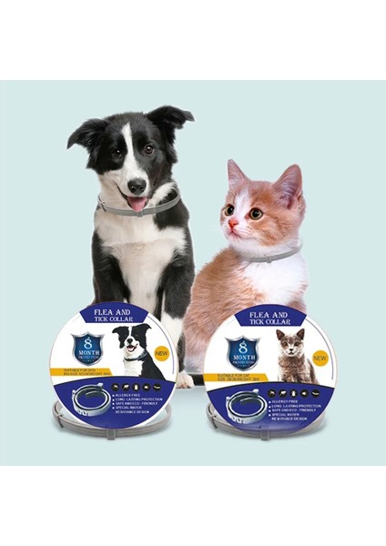 Sarı Stil Kedi Için S 38CM Köpekler Için Pire ve Kene Önleme Evcil Kedi Doğal ve Hipoalerjenik Pire ve Kene Tasması 8 Aylık Kedi Sivrisinek Kovucu Tasma (Yurt Dışından)