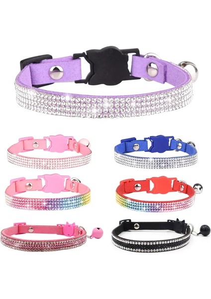 Mavi-A Tarzı 1.0X32CM Parlak Taklidi Pet Yaka Süper Ince Yumuşak Konfor Kitty Dekorasyon Kedi Yaka Asılı Çan Emniyet Tokası Köpek Tasması Aksesuarları (Yurt Dışından) fiyatları