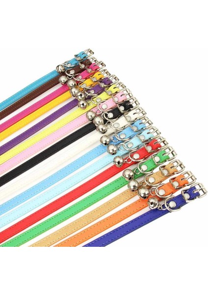 Dl Tarzı S Beden Kişiselleştirilmiş Çanlı Kedi Yaka Ayarlanabilir Deri Kedi Yavrusu Kolye Kedi Yavruları Için Boyun Bandı Chihuahua Ctas Tasmaları (Yurt Dışından)