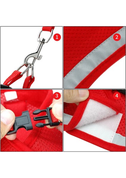 Siyah Stil L Beden Kedi Köpek Ayarlanabilir Koşum Yelek Yavru Köpekler Için Yürüyüş Kurşun Tasma Küçük Orta Köpek Için Polyester Örgü Koşum Kedi Kedi Pet (Yurt Dışından) indirimleri