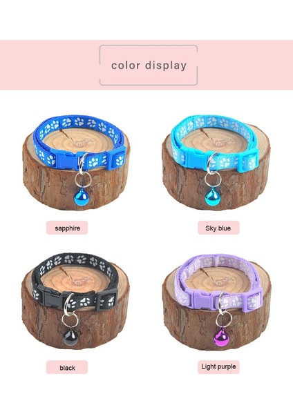 Gül Kırmızı Stili 1 Parça Renkli Pet Malzemeleri Çan ile Kedi Yaka Ayarlanabilir Toka Yaka Kedi Pet Malzemeleri Kedi Aksesuarları Yaka Küçük Köpek Chihuahua (Yurt Dışından) modelleri