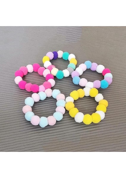 E Stili L Beden Sevimli Pom Pom Köpek Yaka Moda Dekoratif Peluş Kedi Yaka Pet Yaka Yavru Renkli Top Yaka Kolye Pet Aksesuarları (Yurt Dışından) indirimleri