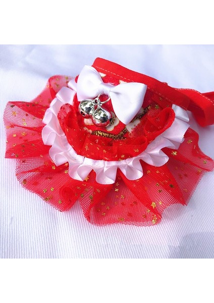 Pembe Stil Xs Beden Kiraz Önlüğü Dantel Dekor Pet Yaka Önlük Sevimli Bandana Önlükler Köpek Yaka Kedi Eşarp Pet Kolye Kravat Papyon Köpek Düğün Aksesuarları (Yurt Dışından) fırsatları