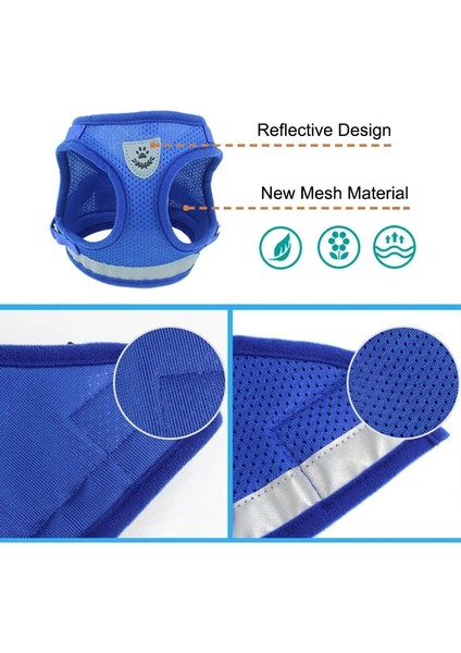 Siyah Stil Xl Beden Yansıtıcı Kedi Koşum ve Tasma Seti Naylon Örgü Yavru Yavru Köpekler Yelek Koşum Küçük Köpekler Için Pet Giysi Açar Teriyer Pug (Yurt Dışından) indirimleri