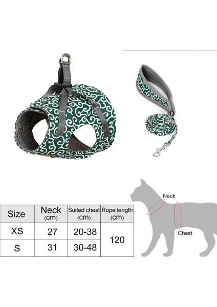 Kırmızı Stil S Beden Japon Tarzı Kedi Yelek Koşum Tasma Seti Nefes Alabilir Örgü Yelek Yaka Kediler Için Açık Yavru Kedi Yürüyüş Tasma (Yurt Dışından) modelleri