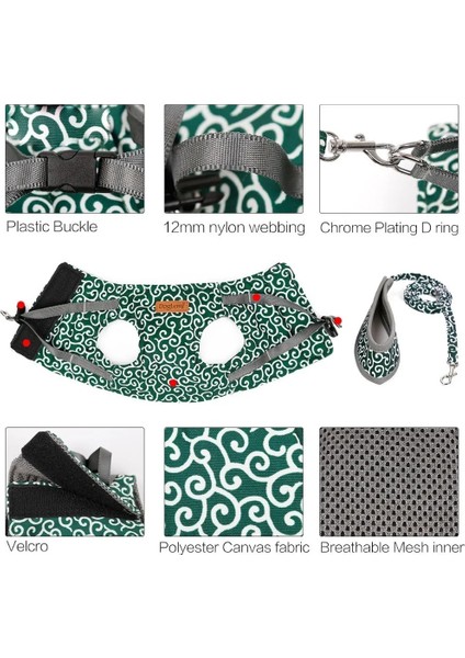 Kırmızı Stil S Beden Japon Tarzı Kedi Yelek Koşum Tasma Seti Nefes Alabilir Örgü Yelek Yaka Kediler Için Açık Yavru Kedi Yürüyüş Tasma (Yurt Dışından) indirimleri