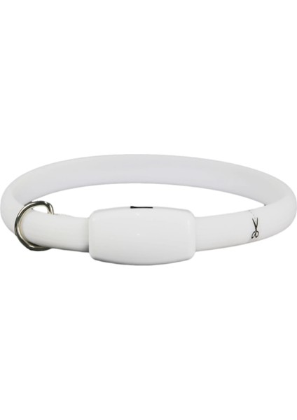 Beyaz Stil USB Şarj Edilebilir Pet Köpek LED Parlayan Yaka Pet Aydınlık Yanıp Sönen Kolye Açık Yürüyüş Köpek Gece Güvenlik Yaka Pet Malzemeleri (Yurt Dışından)