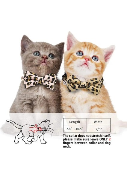 Yeşil Stil Kitty ve Diğer Küçük Köpekler Için Sevimli Papyonlu ve Çanlı Kedi Yaka Ayrılıkçı Evcil Hayvanlar, Inçten Ayarlanabilir (Yurt Dışından) fırsatları