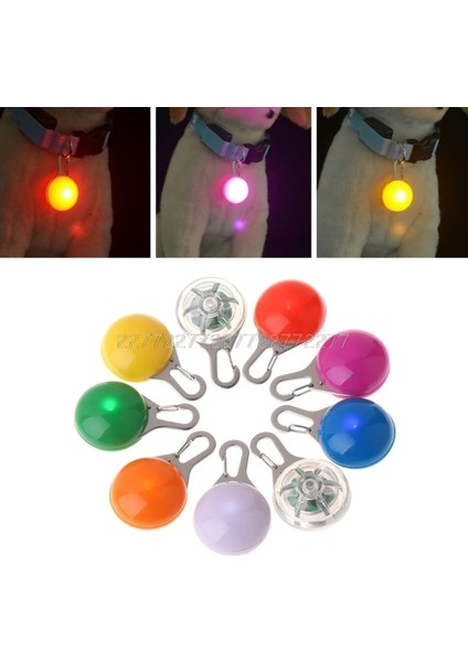 Yeşil Stil Tek Boyut Pet Kolye Güvenlik LED Flaş Işığı Kızdırma Yaka Yavru Köpekler Kedi Aydınlık Işık Kolye Tanımlamak O26 Dropship (Yurt Dışından)