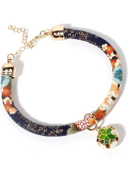 E Stili L Beden El Yapımı Sevimli Kediler Tasmaları Etrinted Yavru Yavru Çanlı Kolye Japon Tarzı Evcil Hayvanlar Kitty Küçük Köpekler Tasmaları (Yurt Dışından) indirimleri