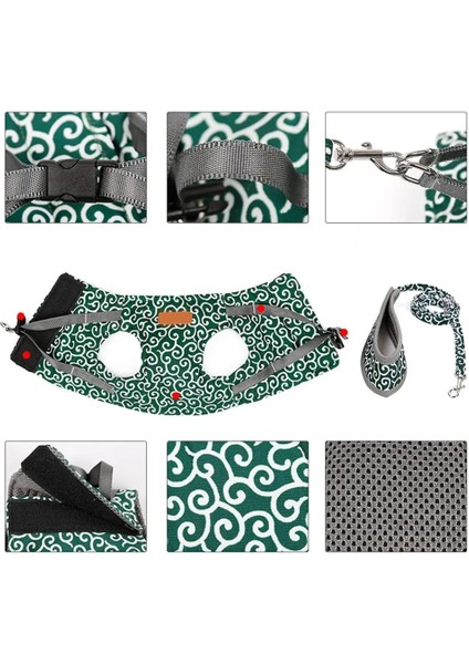 B Tarzı Xs Beden Kedi Yavrusu Yelek Koşum Tasma Yavru Köpekler Koşum Seti Küçük Köpekler Için Nefes Alabilir Pet Giysileri Kedi Yaka Tasma Seti Bağlantı (Yurt Dışından) fiyatları