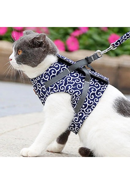 B Tarzı Xs Beden Kedi Yavrusu Yelek Koşum Tasma Yavru Köpekler Koşum Seti Küçük Köpekler Için Nefes Alabilir Pet Giysileri Kedi Yaka Tasma Seti Bağlantı (Yurt Dışından) modelleri