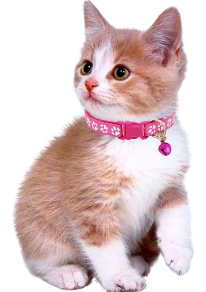 No.2 Tarzı Sevimli Paw Print Ayarlanabilir Yavru Kedi Yaka Çan Kravat Kedi Pet Köpek Yavrusu Renkli (Yurt Dışından) modelleri