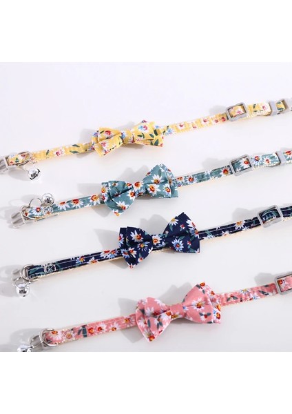 5 15-30CM Tarzı Pet Yaka Papyon Toka Yaka Papatya Çiçekler Ayarlanabilir Küçük Orta Köpekler Kediler Için Yavru Yaka Tasma Kediler Köpek Aksesuarları Yeni (Yurt Dışından) fiyatları