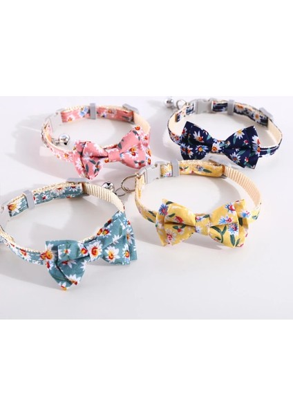 5 15-30CM Tarzı Pet Yaka Papyon Toka Yaka Papatya Çiçekler Ayarlanabilir Küçük Orta Köpekler Kediler Için Yavru Yaka Tasma Kediler Köpek Aksesuarları Yeni (Yurt Dışından) modelleri