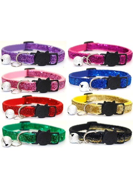 Sarı Stil Tek Boyut 2021 Yeni Pet Kedi Yaka Çan ile Ayrılabilir Moda Ayarlanabilir Yavru Kedi Pullu Yaka Boyun Askısı Köpek Aksesuarları Pet Malzemeleri (Yurt Dışından) indirimleri