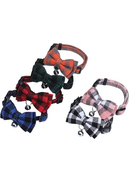 Mavi Stil Renkli Izgara Kedi Yaka Yavru Köpek Yaka Pamuk Çizgili Ilmek Kolye Evcil Yavru Aksesuarları Köpek Malzemeleri Köpek Aksesuarları (Yurt Dışından) fırsatları