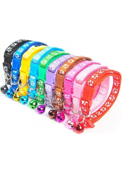 No.2 Tarzı 1 Adet Renkli Kedi Kolye Çan Ayarlanabilir Toka ile Kedi Yaka Kedi Pet Malzemeleri Kedi Aksesuarları Yaka Küçük Köpek Tasması (Yurt Dışından) indirimleri