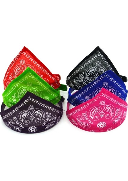 Sağdan Stil 2022 Yeni Moda Küçük Köpek Eşarp Ayarlanabilir Pet Kedi Yaka Eşarp Atkısı Kolye Trigon Pet Aksesuarları (Yurt Dışından) indirimleri