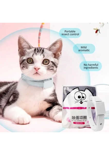 Kedi 39CM Tarzı Gösteri Olarak Yeni 8 Ay Pire ve Kene Önleme Yaka Kediler Köpek Koşum Sivrisinek Kovucu Yaka Böcek Sivrisinek Aksesuarları (Yurt Dışından) fiyatları