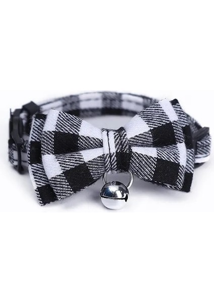 Beyaz Stil Renkli Ekose Izgara Kedi Yaka Pamuk Çizgili Ilmek Kolye Bulldog Chihuahua Papyon Yavrusu Küçük Köpek Parti Bandana Yaka (Yurt Dışından)
